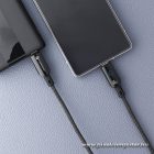 Forcell USB-C – USB-C 60W Gyorstöltő Kábel LCD Kijelzővel – C274, 120 cm