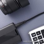 Cable USB C to USB C Forcell F-Energy QC4.0 PD 5A 100W Silicone 1 m C347 black