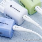 Cable USB A to USB C Forcell F-Energy QC4.0 3A 66W Silicone 1 m C342 white