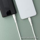 Cable USB C to USB C Forcell F-Energy QC4.0 PD 5A 100W Silicone 1 m C347 white