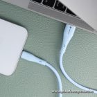 Cable USB A to USB C Forcell F-Energy QC4.0 3A 66W Silicone 1 m C342 blue