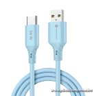 Cable USB A to USB C Forcell F-Energy QC4.0 3A 66W Silicone 1 m C342 blue