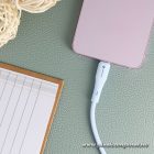 Cable USB C to USB C Forcell F-Energy QC4.0 PD 3A 60W Silicone 1 m C344 blue