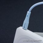 Cable USB C to USB C Forcell F-Energy QC4.0 PD 3A 60W Silicone 1 m C344 blue