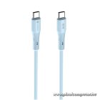 Cable USB C to USB C Forcell F-Energy QC4.0 PD 3A 60W Silicone 1 m C344 blue