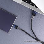 Cable USB A to USB C Forcell F-Energy QC4.0 3A 66W Gradient 1 m C352 black