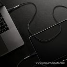 Cable USB C to USB C Forcell F-Energy QC4.0 PD 5A 240W Carbon 1 m CB-05C black