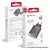 Phone charger Forcell F-Energy Ultra Slim GaN III 2 x USB C PD QC4.0 3A 45W B245201(2C) black