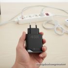Phone charger Forcell F-Energy Ultra Slim GaN III USB C + USB A PD QC4.0 3A 45W B245202(1A1C) black