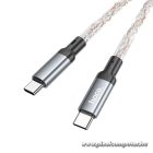 Hoco U112 – 60W USB-C – USB-C gyorstöltő kábel, 1 méter