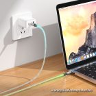 Hoco U112 – 60W USB-C – USB-C gyorstöltő kábel, 1 méter