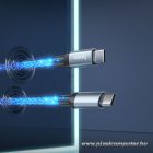 Hoco U112 – 60W USB-C – USB-C gyorstöltő kábel, 1 méter