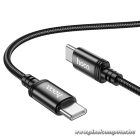 Hoco X89 – 60W USB-C – USB-C gyorstöltő kábel, 2 méter, fonott kivitel