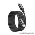 Hoco X89 – 60W USB-C – USB-C gyorstöltő kábel, 2 méter, fonott kivitel