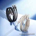 Hoco U139 2in1 gyorstöltő kábel – USB-C / USB-C, 100W Power Delivery