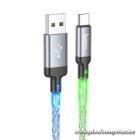 Cable USB A to USB C Hoco 3A 1 m U112 gray