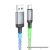 Cable USB A to USB C Hoco 3A 1 m U112 gray