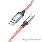 Cable USB A to USB C Hoco 3A 1 m U112 gray