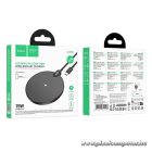 Wireless charger Hoco 15W with cable USB C and digital display CW62 black