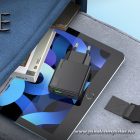 Phone charger Hoco Slim USB A + USB C QC3.0 PD 3A 20W + cable USB C to Lightning N38 black