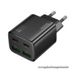 Phone charger Hoco 2 x USB C + 2 x USB A QC3.0 PD 3A 20W N55 black