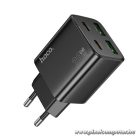 Phone charger Hoco 2 x USB C + 2 x USB A QC3.0 PD 3A 20W N55 black