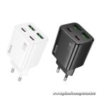 Phone charger Hoco 2 x USB C + 2 x USB A QC3.0 PD 3A 20W N55 black
