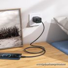 Phone charger Hoco 2 x USB C + 2 x USB A QC3.0 PD 3A 20W N55 black