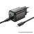 Phone charger Hoco USB A + USB C QC3.0 PD 3A 20W + cable USB C to Lightning N52 black