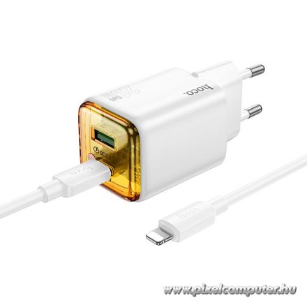HOCO N52 hálózati töltő – 20W + 18W, dupla kimenet, PD / QC 3.0
