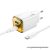 HOCO N52 hálózati töltő – 20W + 18W, dupla kimenet, USB-C – USB-C kábel (1 m)