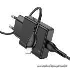 Phone charger Hoco Slim USB C QC PD 20W + cable USB C to Lightning N37 black