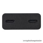 Phone charger Blue Star Slim GaN 2 x USB C QC4.0 PD 3A 30W TFK-SC-30WCC black