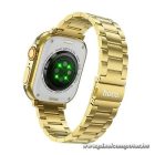 Hoco Y12 Ultra női okosóra – 1.96” TFT kijelző, Bluetooth hívás, IP67 – Elegáns dizájn