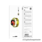 Hoco Y12 Ultra női okosóra – 1.96” TFT kijelző, Bluetooth hívás, IP67 – Elegáns dizájn