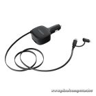 Veger CC89 autós gyorstöltő 84W – USB-C + USB-A + 2 az 1-ben USB-C / Lightning kábellel (QC, PD, PPS)