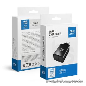   Phone charger Blue Star USB C QC4.0 PD 3A 35W TFB-TC-35WPD black