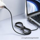 Cable 2in1 USB C to USB C / Mag3 Hoco 240W 1,8 m U142 black