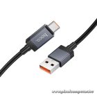 Hoco X118 – 5A USB-A – USB-C gyorstöltő kábel LED teljesítmény kijelzővel, 1 méter