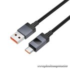Hoco X118 – 5A USB-A – USB-C gyorstöltő kábel LED teljesítmény kijelzővel, 1 méter