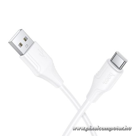 Hoco X124 USB-A – USB-C Szilikon Kábel – 3A Gyorstöltés, 1 m