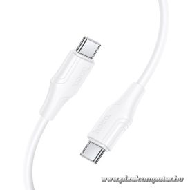   Hoco X124 USB-C – USB-C gyorstöltő kábel – 60W, 1 m, PD támogatás
