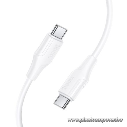 Hoco X124 USB-C – USB-C gyorstöltő kábel – 60W, 1 m, PD támogatás