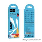 Hoco X124 USB-C – USB-C gyorstöltő kábel – 60W, 1 m, PD támogatás