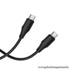 Hoco X124 USB-C – USB-C 60W Szilikon Gyorstöltő Kábel – 1 m