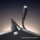 Hoco X124 USB-C – USB-C 60W Szilikon Gyorstöltő Kábel – 1 m