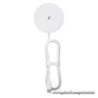 Wireless charger BLUE STAR Charing Pad 15w compatible with MagSafe white