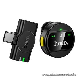 Wireless microphone USB C Hoco L21 black