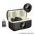 Wireless microphones 2in1 Lightning / USB C Hoco L22 black