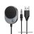 Wireless car receiver Hoco AUX Bluetooth with cable Jack 3,5 mm E150 metal gray